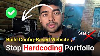 Config Driven Website 😱, Stop Hardcoding Portfolio 🚀