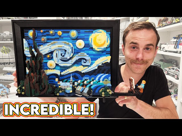 Review: LEGO Ideas Vincent van Gogh - The Starry Night (#21333) - Toy  Photographers