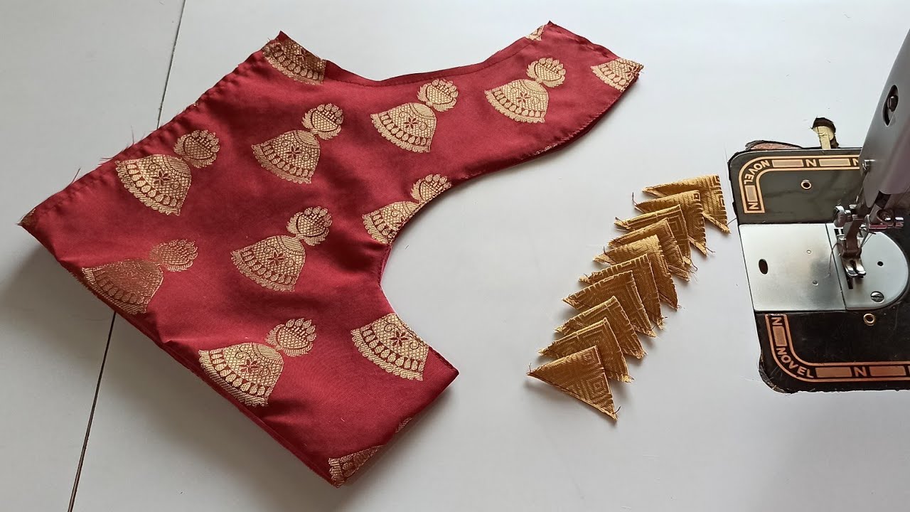 Most Beautiful Blouse designs | blouse back neck design cutting and stitching | latest model blouse