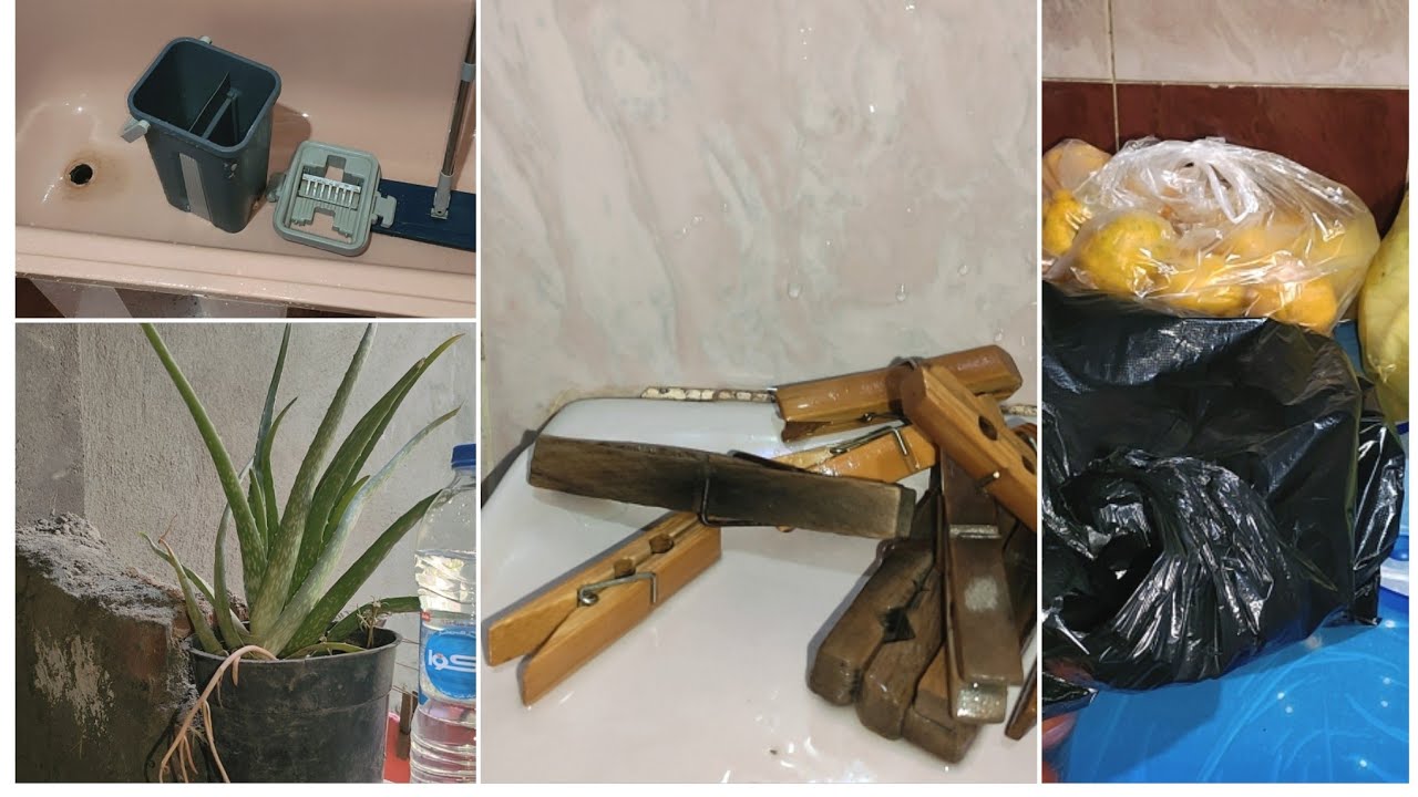 روتين بريحة الفل والياسمين 🌿وريحة النضافة طالعة منه تنظيف عميق للمطبخ وغسيل أكبر كمية غسيل مواعين 💪👌