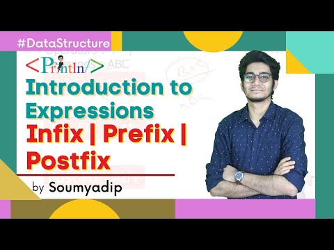 #6.7 Introduction to Expressions | Infix | Prefix | Postfix | Stack | Data Structure | Println