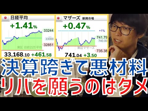 【テスタ】決算跨ぎが悪材料で急落…株価が戻ることを願っては絶対にダメ！【株式投資／切り抜き】【日経平均先物／指数／地合い／マザーズ／IPO／空売り／損切り／ロスカット／銀行／金利／コイン／speee】