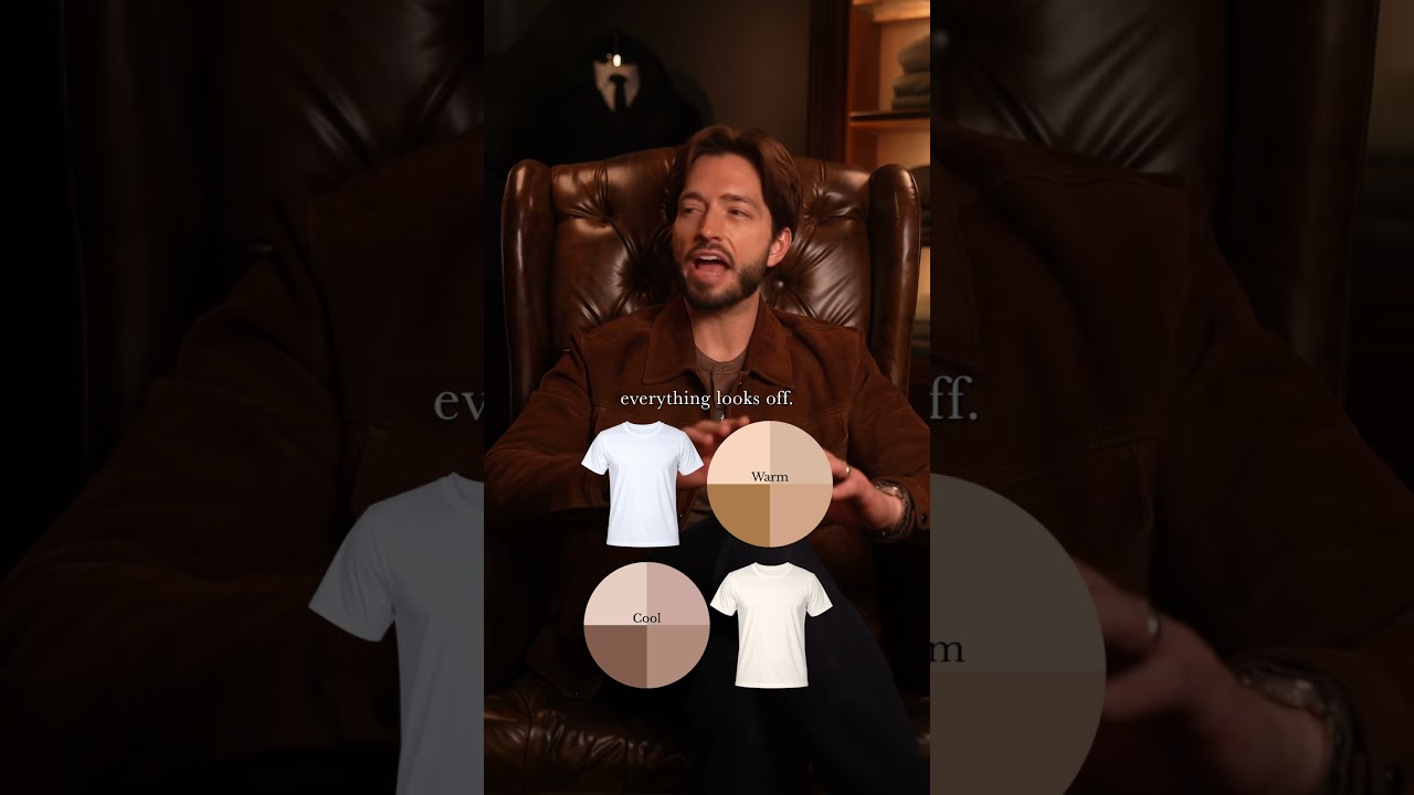 Warm vs Cool Tones #mensstyle #mensfashion #coloranalysis #menswear #imageconsultant