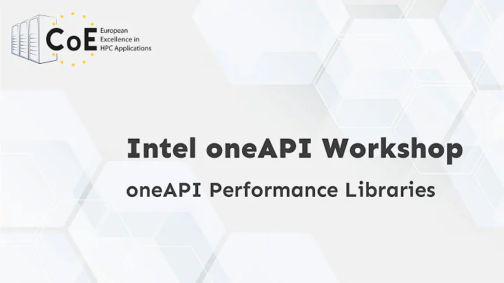 Acelera tus aplicaciones con las bibliotecas de rendimiento de Intel One API
