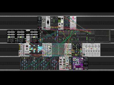 Melodic IDM patch in VCV Rack