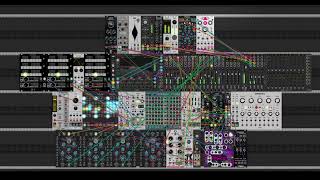 Melodic IDM patch in VCV Rack