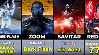 The Cause of DEATH of All Flash VILLAINS (S1S9)