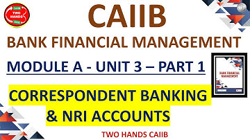 BFM CAIIB MODULE A UNIT 3 PART 1 I BFM I TWO HANDS CAIIB I BANK FINANCIAL MANAGEMENT CAIIB