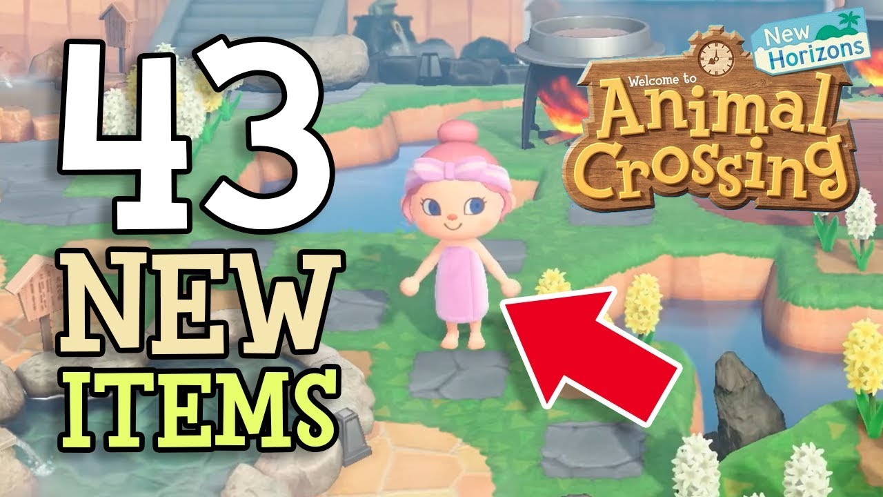 Animal Crossing New Horizons 43 New Furniture Items Developed