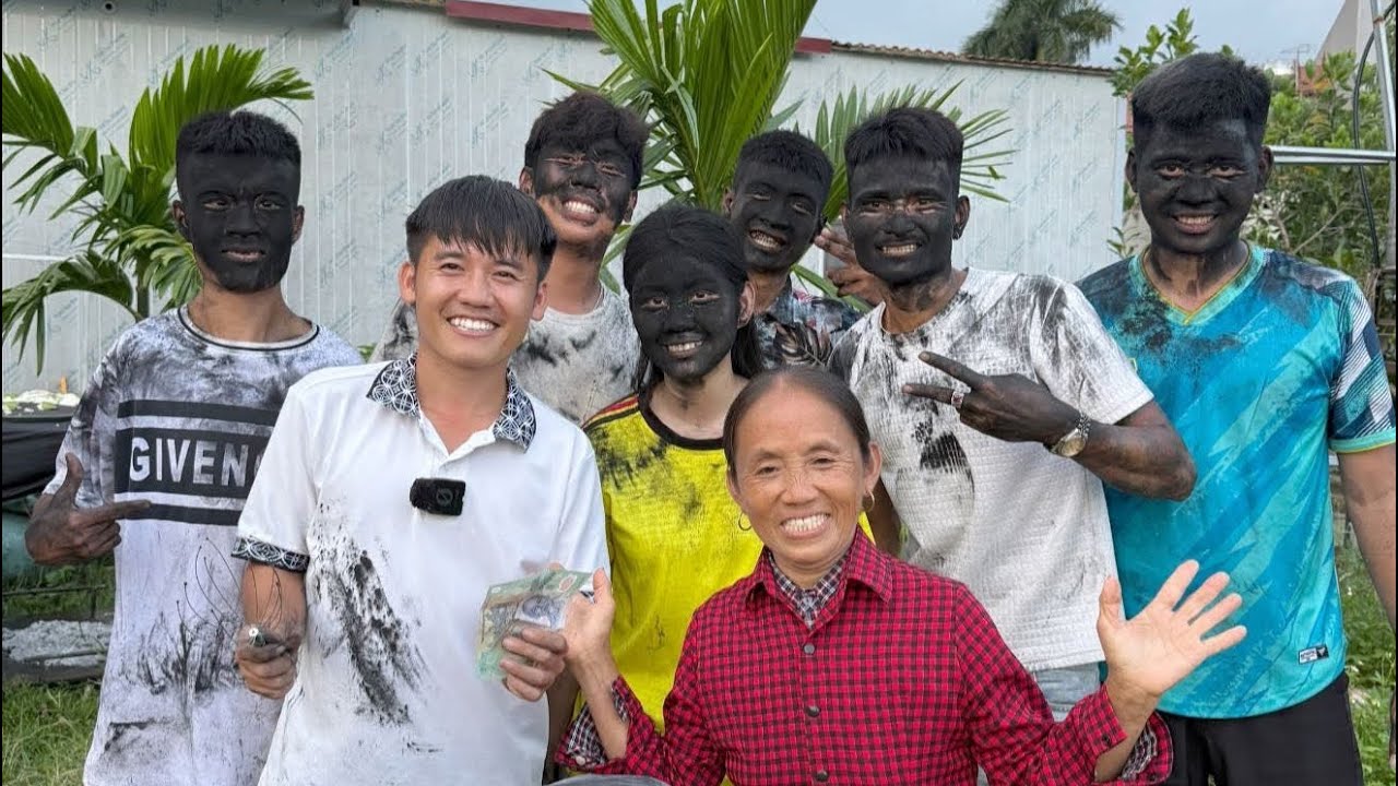 Hưng Vlog Tổ Chức Ae Team Vẽ Chữ T Bằng 1 Nét Ai Vẽ Đúng Nhận Ngay 1.000.000VNĐ.