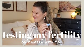 Testing My Fertility on Camera - At Home Hormone Test