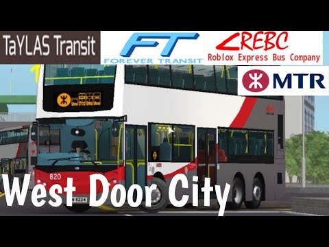 Roblox Best Bus Simulator Ever West Door City Youtube - london west bus simulator roblox