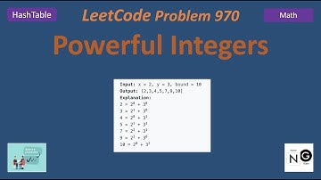 Powerful Integers | LeetCode 970 | HashTable