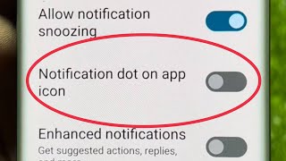 How To Turn ON/OFF Notification dot on app icon in Motorola Edge Plus screenshot 3