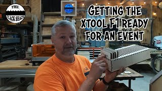 Getting the xTool F1 event ready