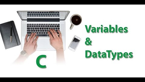 what are varables and datatypes and how to use in programming