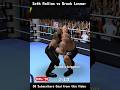 Seth Rollins hit stomp to Brock Lesnar 💀 #wwe #shorts #gaming #viral