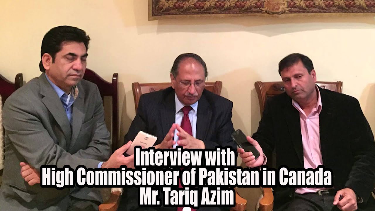 Interview with High Commissioner of Pakistan in Canada! toronto raptors vs milwaukee bucks