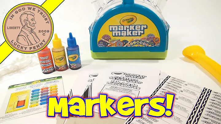 Crayola Marker Maker Kit - Create Custom Colors & Make Your Own Markers