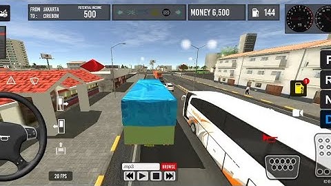 IBDS Indonesia truck simulator | IBDB Bus simulator 3d studio Gameplay Android, iOS #bussimulator3d