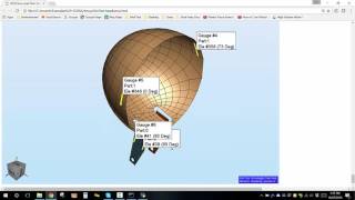 Video 03 True Load Post Test | Calculate loads from strain on FEA model, create Quasi-Static Events