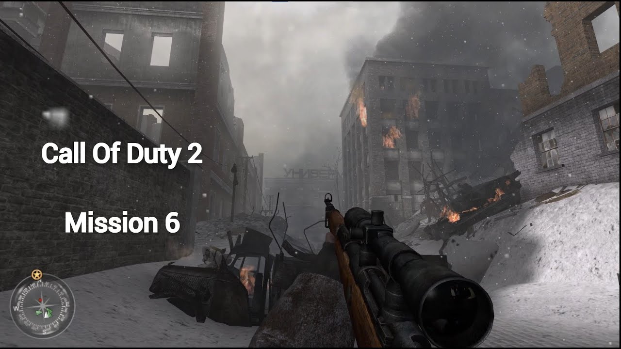 Cod 2 Gameplay Call of Duty 2 Mission #6 Full Gameplay - YouTube