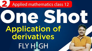 One Shot Series Part 2 | Application of Derivatives | Applied Mathematics Class 12 | Gaur Classes