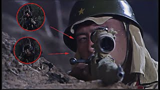 The sharpshooter pretended to be a Japanese soldier and entered their position.