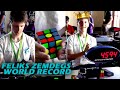 Rubik&#39;s World Record 4.59sec Feliks Zemdegs Slowmotion