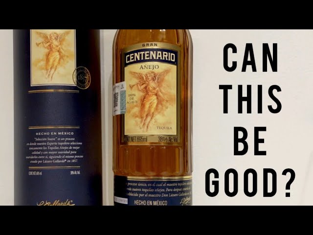 Tequila Centenario Añejo - Bottle Showcase and Review