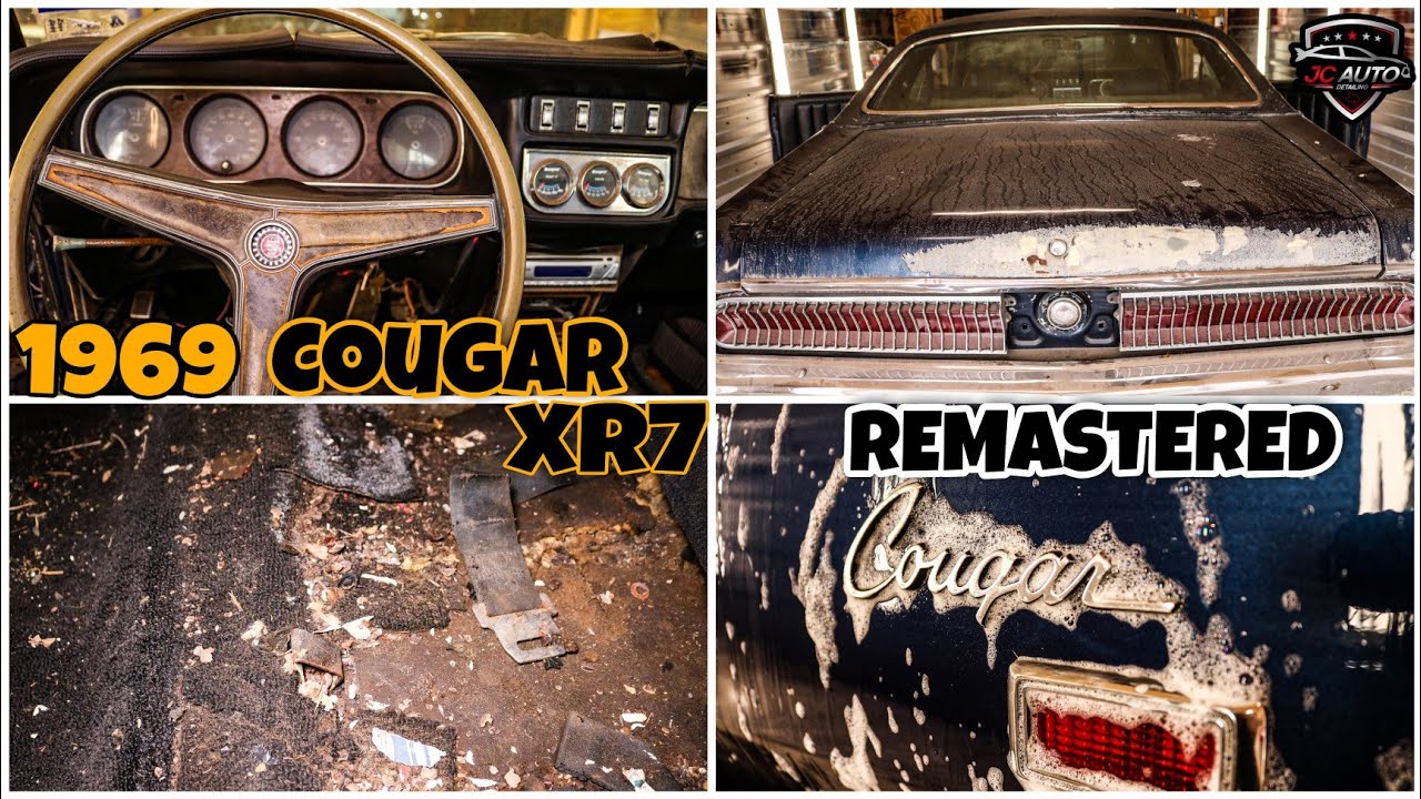 1969 Cougar XR7 Car Detailing | Remastered Detail & With Even More Raw Audio!!