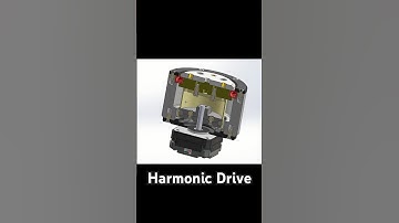 Harmonic Drive design #harmonicgearbox #strainwavegear