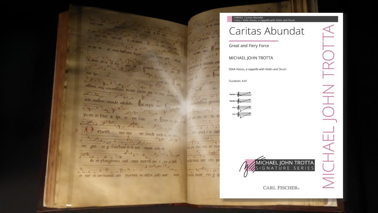 Caritas Abundat (CM9563) by Michael John Trotta