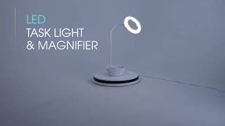 Mighty Bright Rechargeable LED Light and Magnifier
