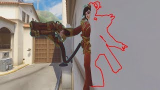 Move THROUGH Walls Exploit - HUGE Overwatch Bug