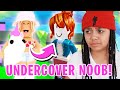 I Went UNDERCOVER AS A POOR NOOB In Adopt Me! Roblox