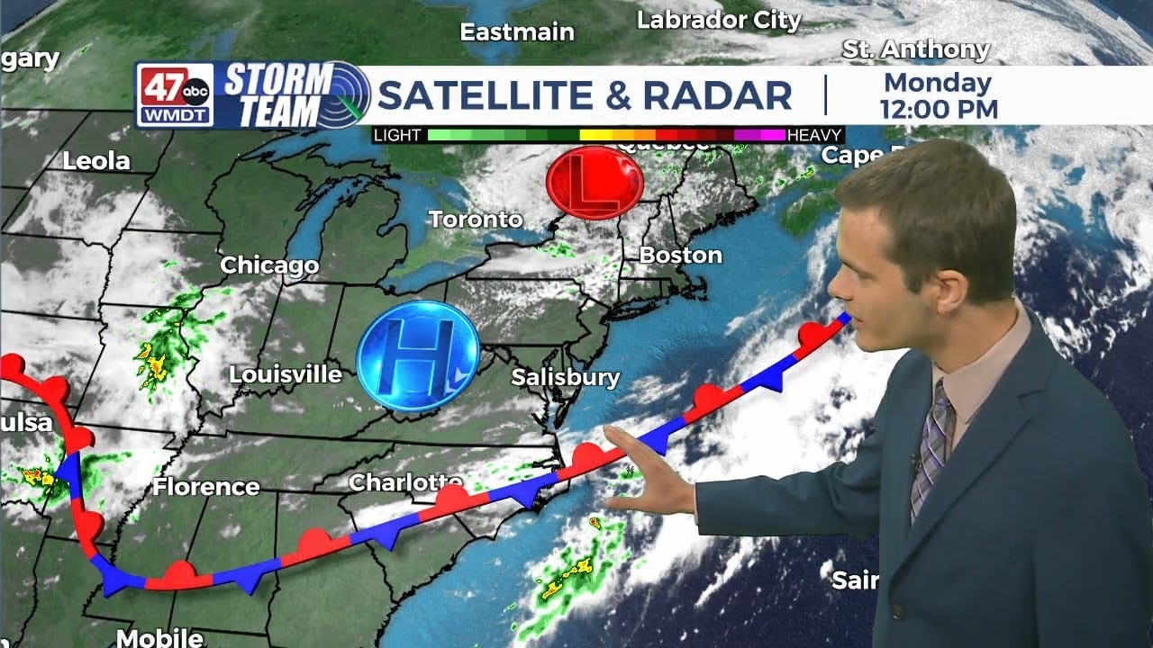 A Tranquil Stretch of Weather - Afternoon Forecast (08/12/24) - YouTube