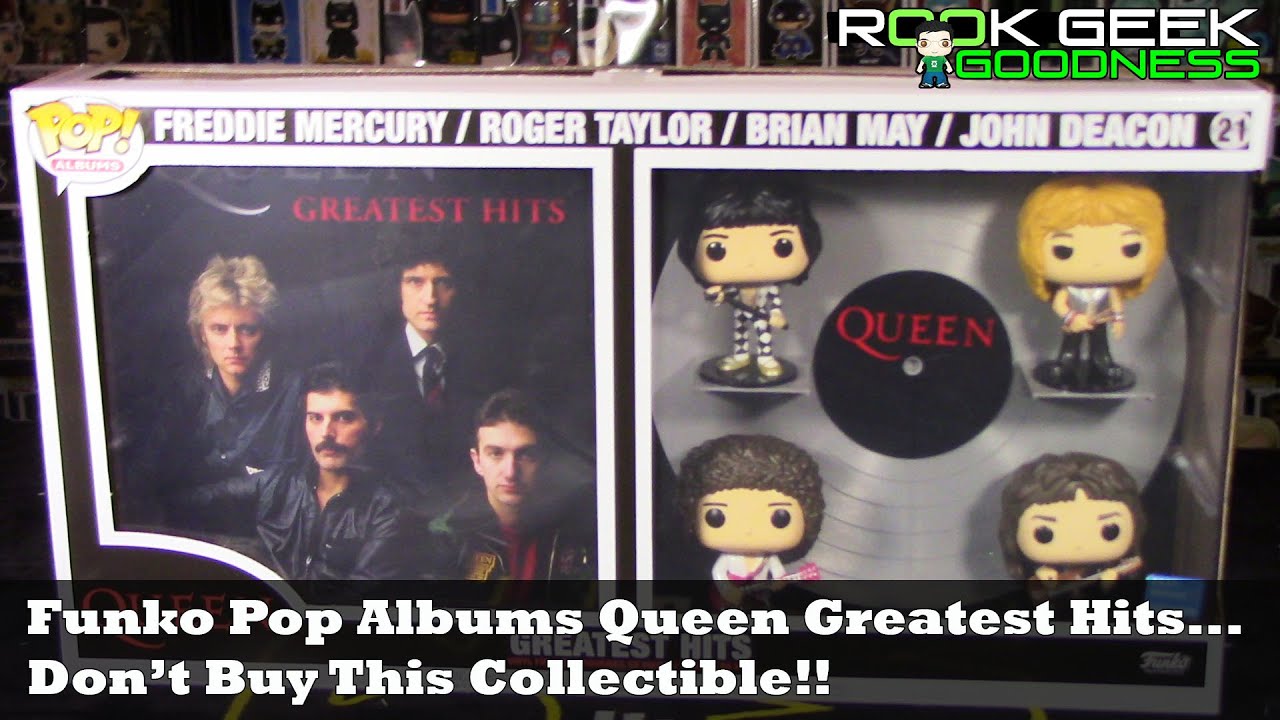 Funko Pop Album Queen Greatest Hit Walmart Exclusive...Don't Buy This  Collectible! - YouTube