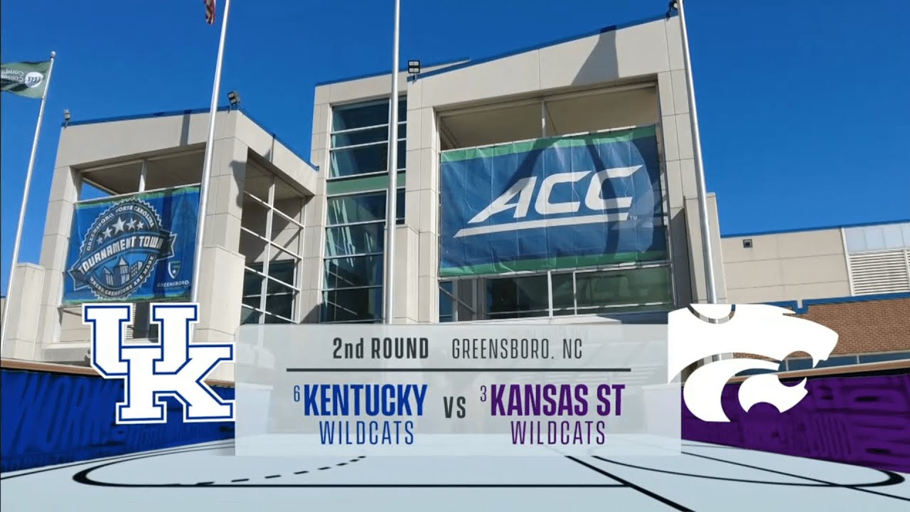 NCAA Second Round intro (CBS) Kentucky vs Kansas State 3/19/2023