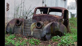 From Classic Beauty to Empty Shell: The Sad Fate of the 1939 Oldsmobile Sedan