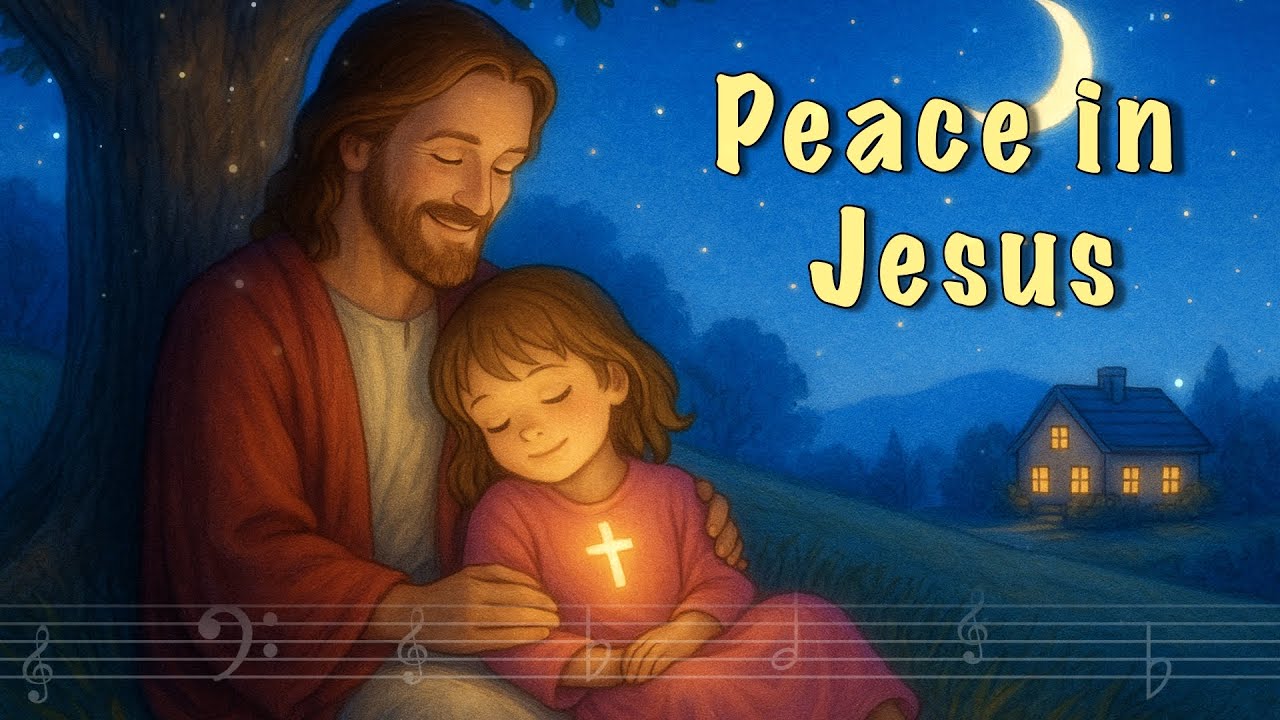 Peaceful Night with Jesus 🌙 Soothing Christian Sleep Music for Deep ...