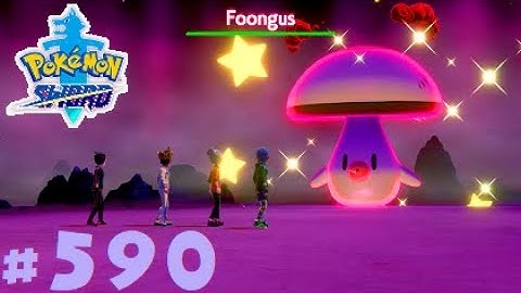 Pokemon Sword Shiny Dynamax Foongus Raid & Catch