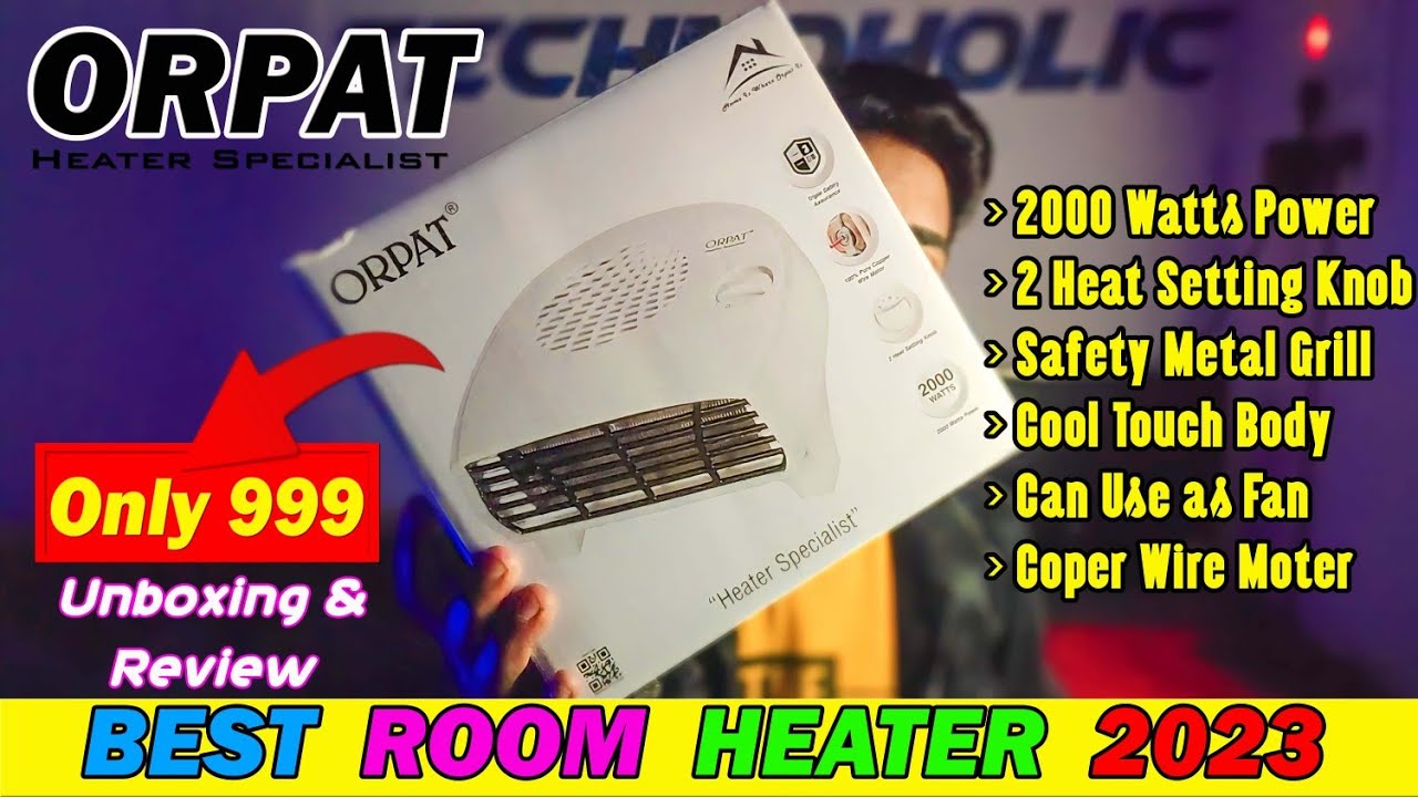 Orpat Room Heater Unboxing u0026 Review 🔥🔥🔥| Best Room Heater Under 1000 |  Best Room Heater For Winter - YouTube