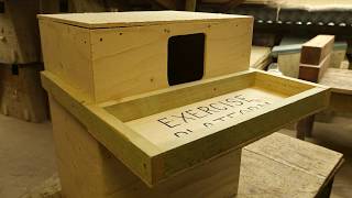 How to Build a Barn Owl Nestbox for Inside a Building A step-by-step guide to building a Barn Owl nestbox for installation inside an outbuilding. UK only: In other countries different