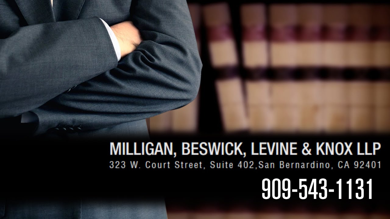 DUI Attorney San Bernardino | Call (909) 888-5741 | Milligan, Beswick, Levine & Knox LLP