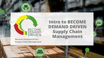 Intro to BECOME DEMAND DRIVEN Supply Chain Management