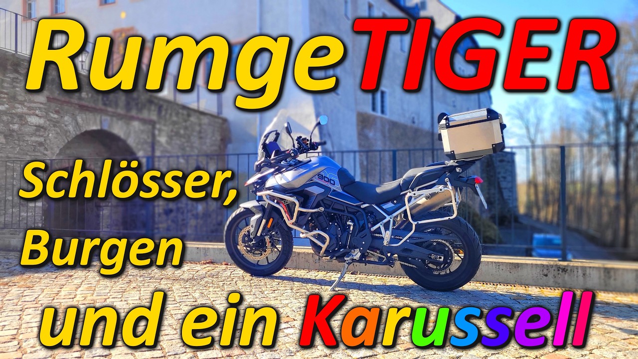 Wieviel Burgen und Schlösser schaffst du auf einer Tour? Und ich so: 