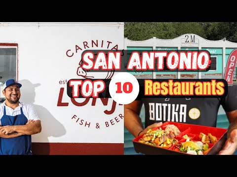 Vídeo: 7 Melhores restaurantes em San Antonio Riverwalk