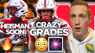 Nebraska Fan REACTS TO *CRAZY* PFF GRADES😱+ EJ HEISMAN ODDS SURGE👀+ NEWS🌽+ GAMES🎆| Husker Football