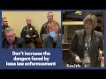 Senator Jackie Smith opposes legislation that would endanger Iowa Law Enforcement